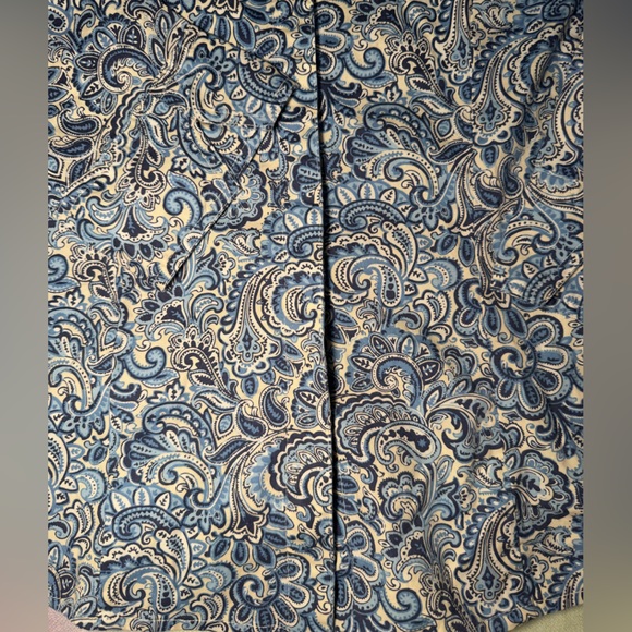 Riders by Lee Paisley Button Down Effortless Care Shirt - Picture 4 of 7